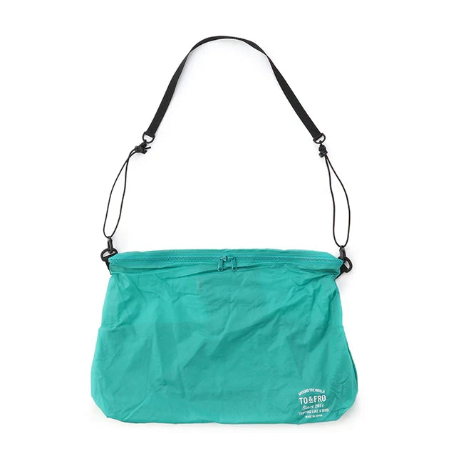 TO&FRO ULTIMATE LIGHT SHOULDER BAG - BLUE GREEN -