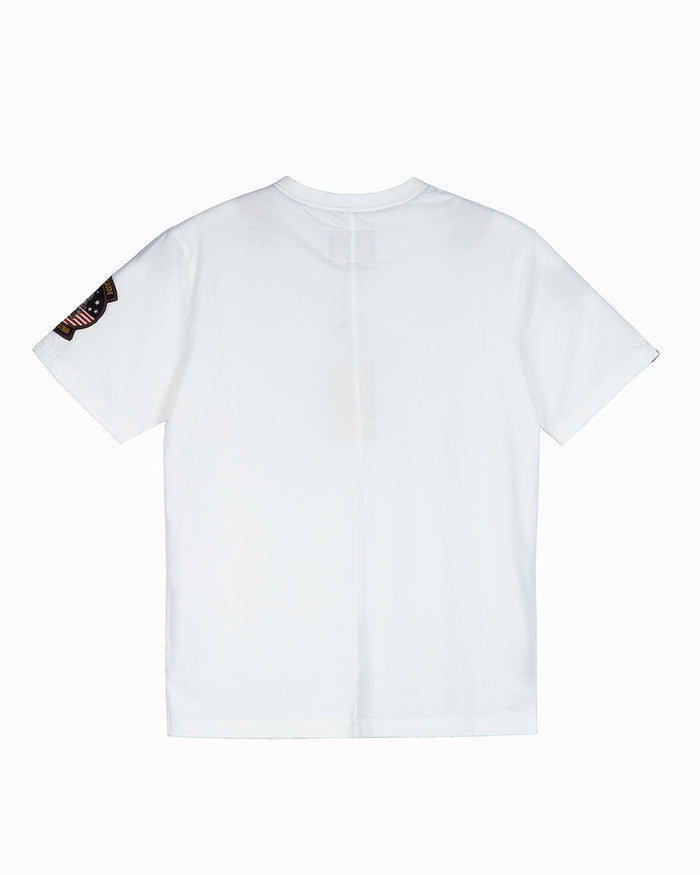 Top Gun "Naval Air Station" Tee - White