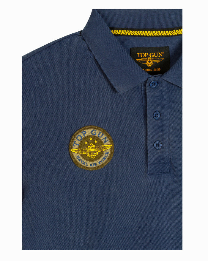 Top Gun "Vintage Heritage" Polo - Navy