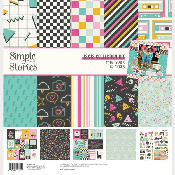 Totally 80's - 12x12 Collection Pack