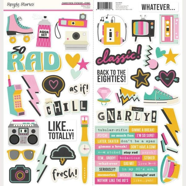 Totally 80's - Stickers - Icons