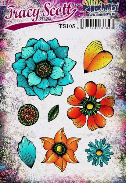 Tracy Scott Cling Stamps - #105
