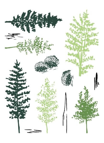 Trees - Clear Stamps