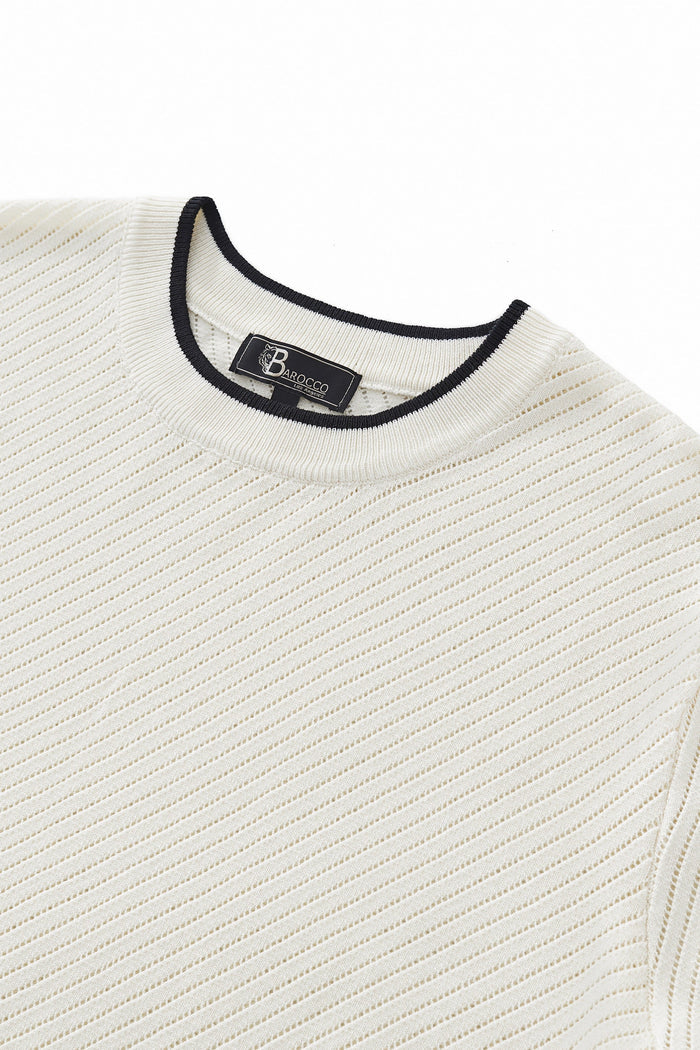 TrimFlex Knit Tee IVORY