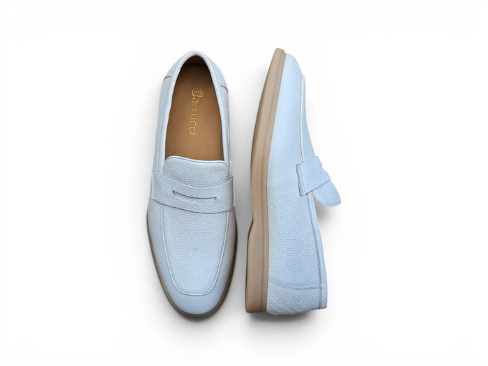 Tumble Calfskin Penny Loafer