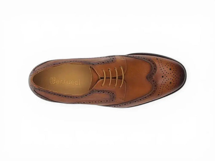 Tumbled Leather Blucher style Oxford with Flex Sole