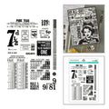 Turn the Page Collection - Keepsake Numbers Clear Stamps