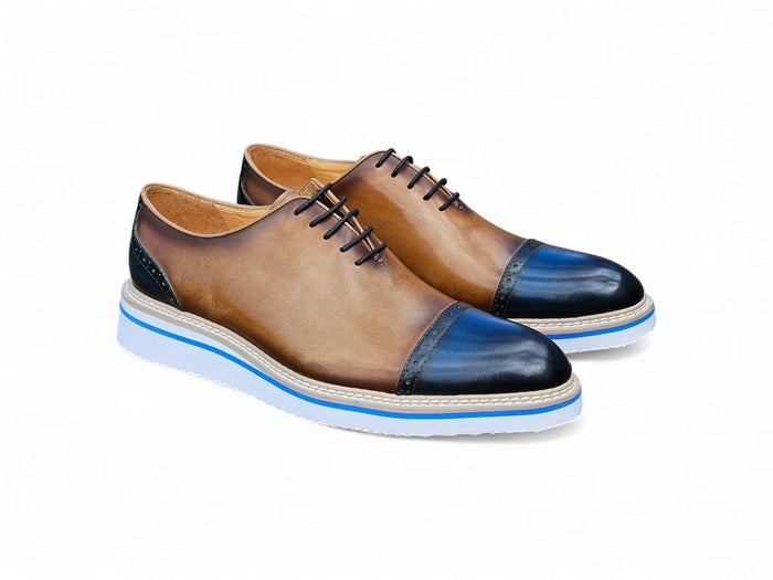 Navy/Tan / 8