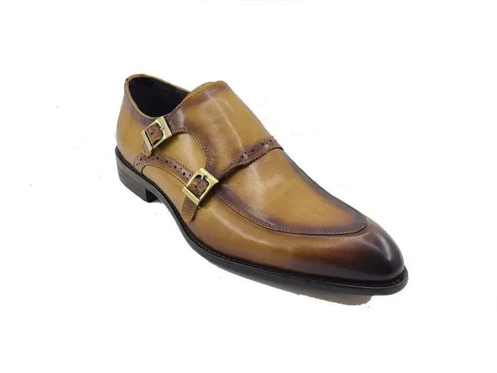 Two Tone Double Monk Strap