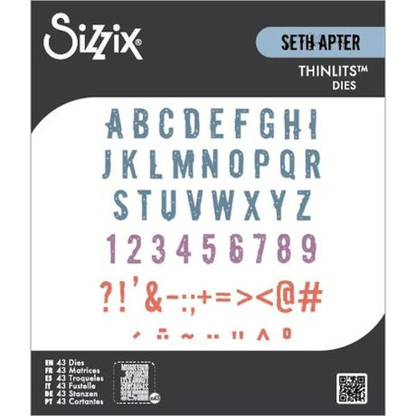 Typography - Thinlits Dies