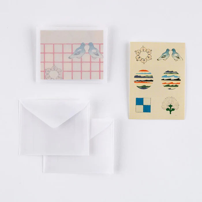 Unsodo: Bijutsukai - Mini Letter Set,  2026 Hobonichi Accessories