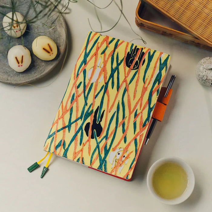 Unsodo: Bijutsukai (Wild Rabbits) [Hobonichi Cousin (A5) Techo Cover] (Cover Only)