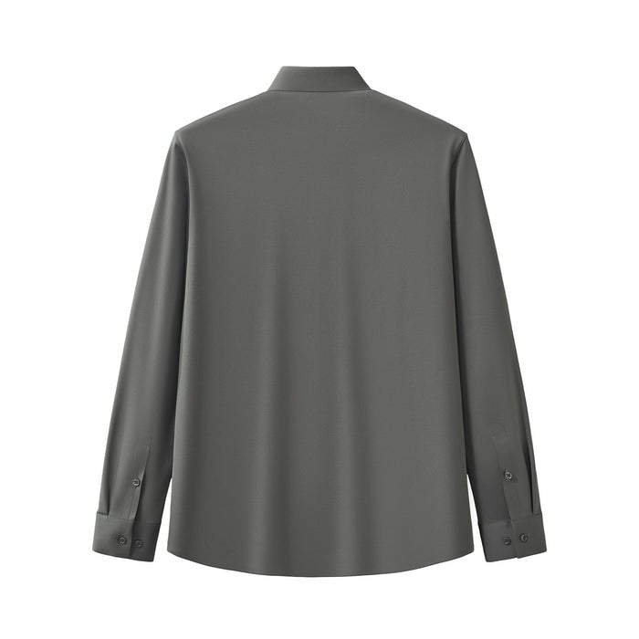 Velvet Core LS button up Shirt ARMY