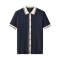 Verona Knit SS Shirt NAVY