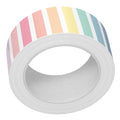 Vertical Pastel Rainbow Stripes - Washi Tape