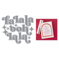Very Merry Collection - Fa La La BretterPress Plate