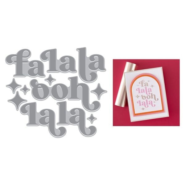 Very Merry Collection - Fa La La BretterPress Plate