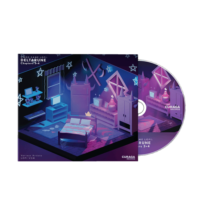 Video Game LoFi: DELTARUNE Chapters 3+4 (Compact Disc)
