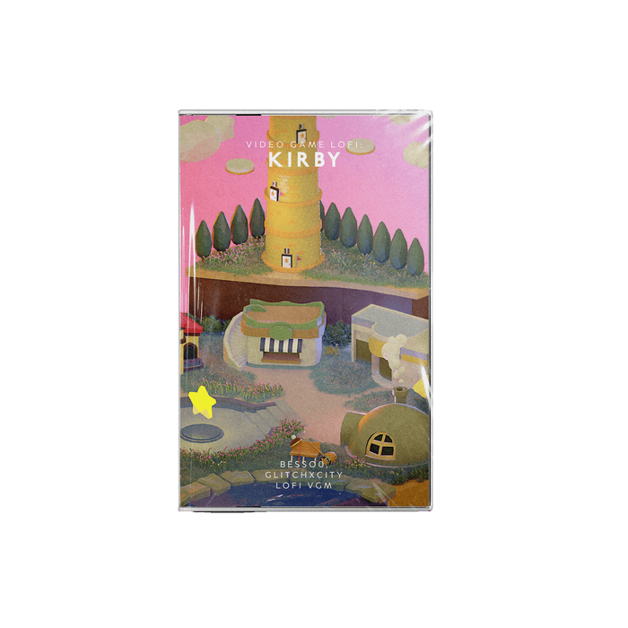 Video Game LoFi: Kirby (Cassette Tape)