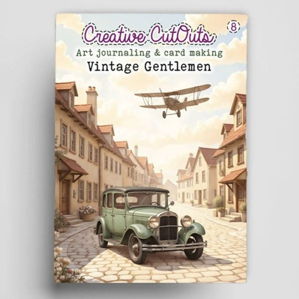 Vintage Gentlemen - Creative Cut Outs Book