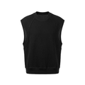 Voyage Studio Men's Black Sleeveless Waffle Knit Crewneck