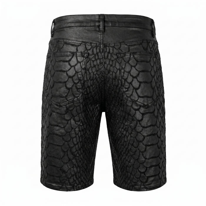 Waimea Embroidered Dragon Python Shorts