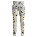 Waimea Floral Embroidered Acid Wash Jeans