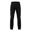 Waimea Jet Black Distressed Denim Jeans