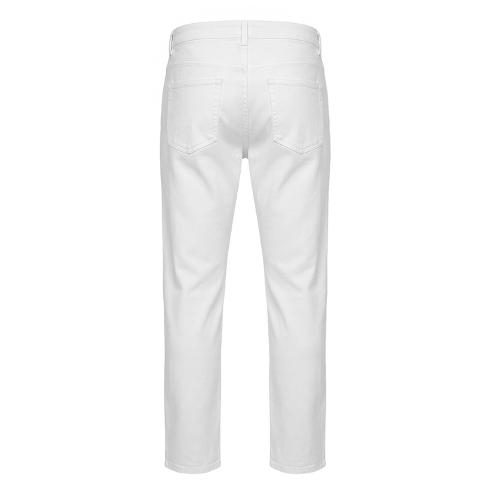 Waimea Optic White Ripped Denim Jeans