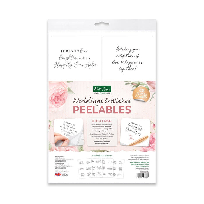 Weddings & Wishes Peelables