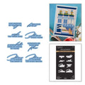 Welcome Home Sentiments - Press & Foil Plate & Die