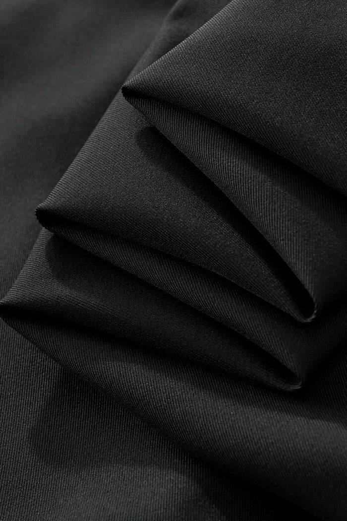 Wellington Side-Tab Trousers BLACK