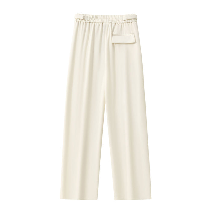 Wellington Side-Tab Trousers IVORY