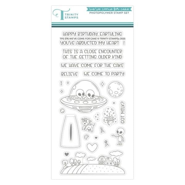 We've Come for Cake - Clear Stamps