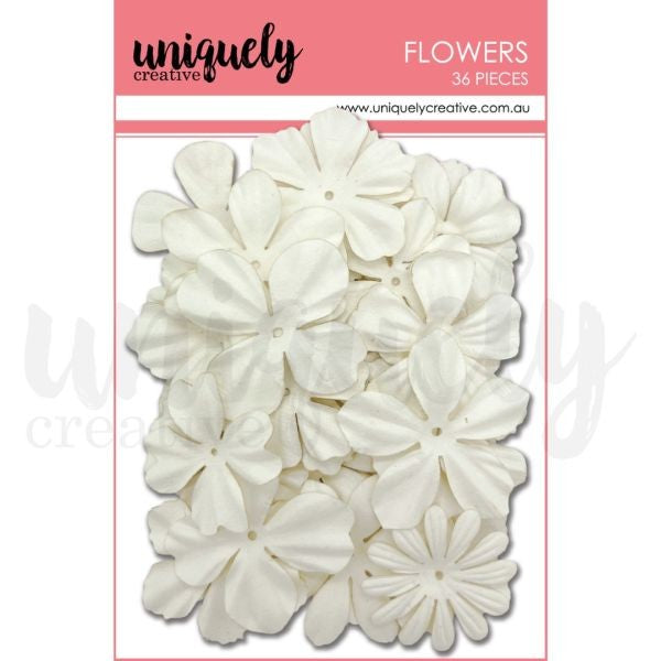 White Layering Flowers