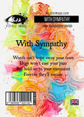 With Sympathy - Clear Stamps