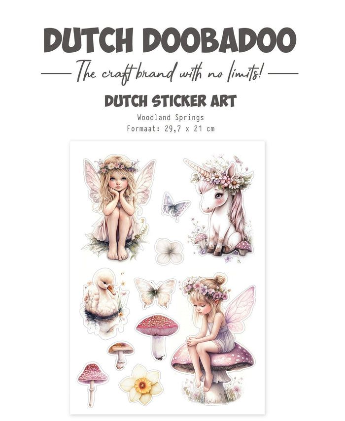Woodland Spring - Transparent Stickers
