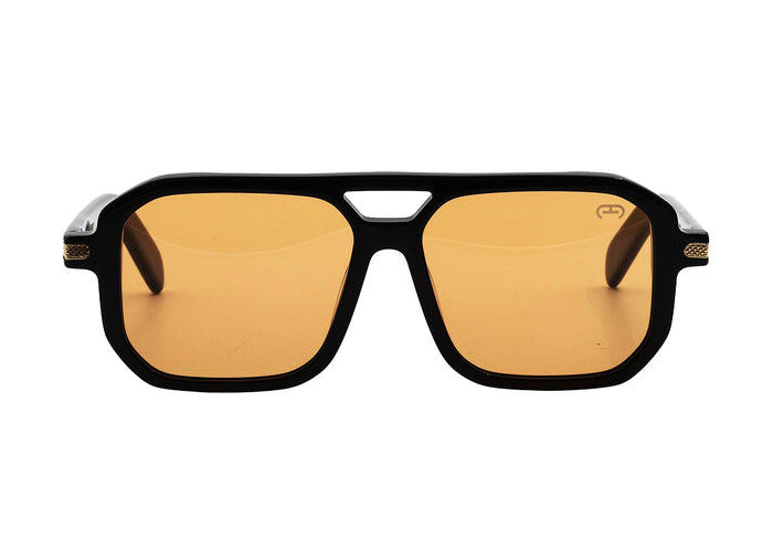 Black- Light Orange Col-6