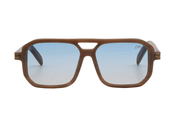 Brown Pattern-Blue Gradient Col-4