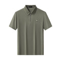Zip Placket Performance Polo – El Baron DARK GREEN